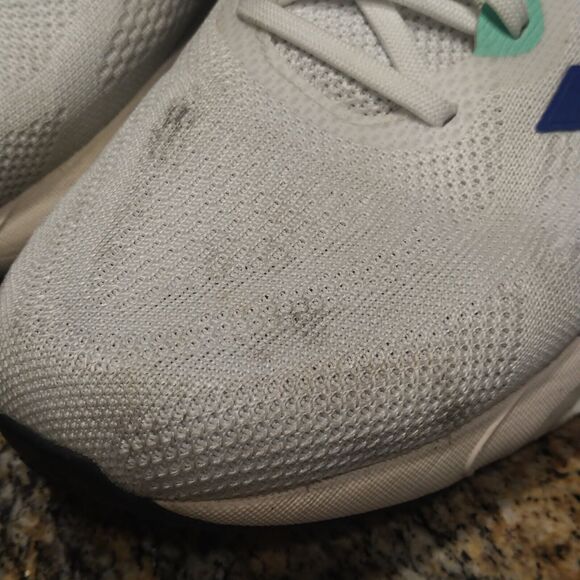 Rare Adidas Solarglide 6 Running Shoes Cloud White Blue Mint Men's US 11 - Picture 14 of 14